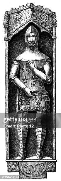 Richard , Duke of York , claimant to English throne. Father of Edward IV and Richard III. Engraving of statue at one time on Welsh Bridge, Shrewsbury.