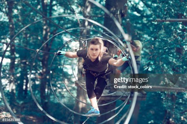 Forest Rope Course Photos and Premium High Res Pictures - Getty Images