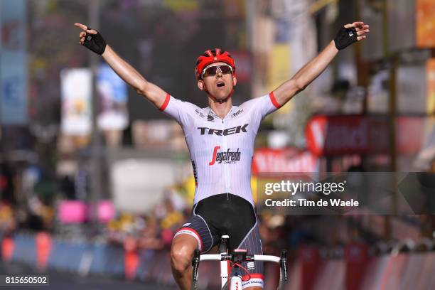 104th Tour de France 2017 / Stage 15 Arrival / Bauke MOLLEMA / Celebration / Laissac Severac l'Eglise - Le Puy en Velay / TDF /