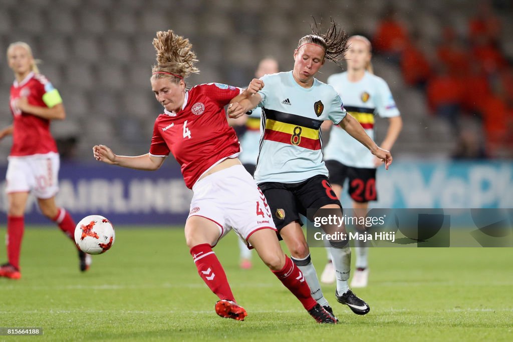 Denmark v Belgium - UEFA Women's Euro 2017: Group A