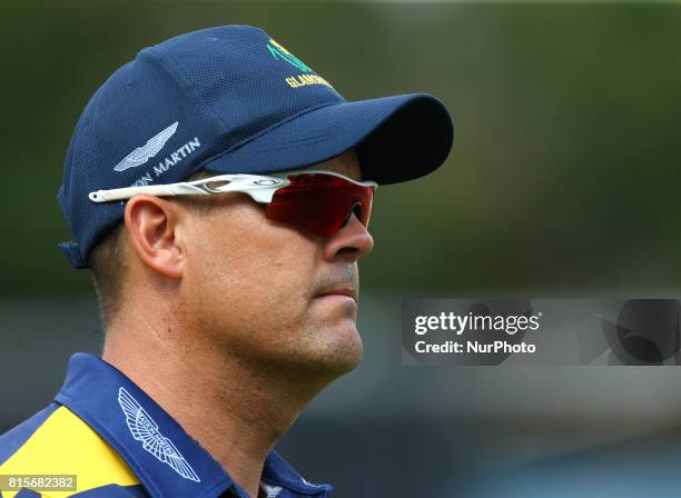 Glamorgan's Jacques Rudolph during NatWest T20 Blast match between Essex Eagles and Glamorgan at The Cloudfm County Ground Chelmsford, Essex on July...