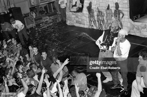 Live Crew performing at the Palladium in New York City on July 18, 1990.