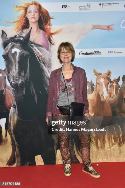 Cornelia Froboess during the 'Ostwind - Aufbruch nach Ora' premiere in Munich at Mathaeser Filmpalast on July 16, 2017 in Munich, Germany.