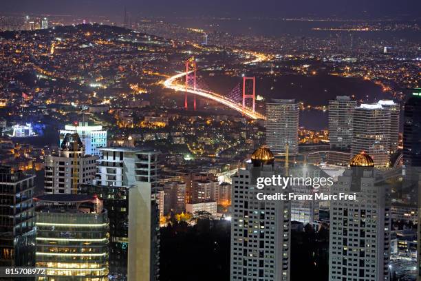 stadtviertel levent, istanbul - stadtviertel fotografías e imágenes de stock