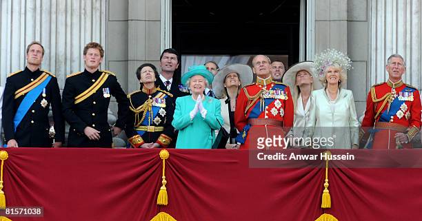 Prince William, Prince Harry, Princess Anne, Princess Royal, Queen Elizabeth II, Sophie, Countess of Wessex, Prince Philip, Duke of Edinburgh, Autumn...