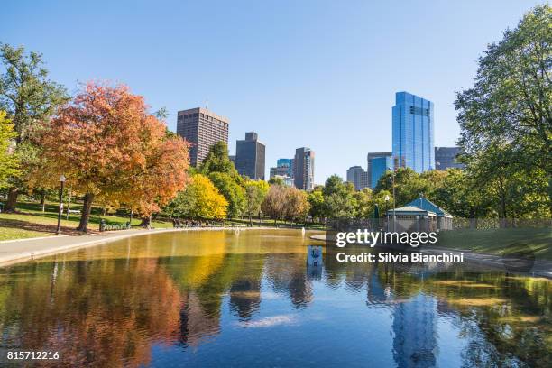 autumn in boston - boston massachusetts fall stock pictures, royalty-free photos & images