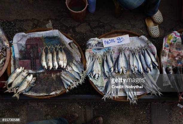 railway market - 魚介類 - fotografias e filmes do acervo