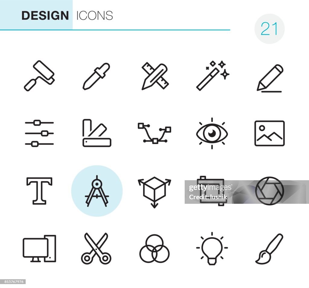 Graphic Design - Pixel Perfect icons