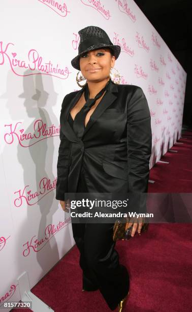 Raven Symone arrives at The Kira Plastinina US Launch Party on June 14, 2008 in Los Angeles, California.
