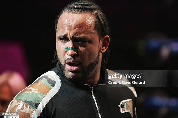 During the WWE Smackdown at Acer Arena on June 15, 2008 in Sydney, Australia.