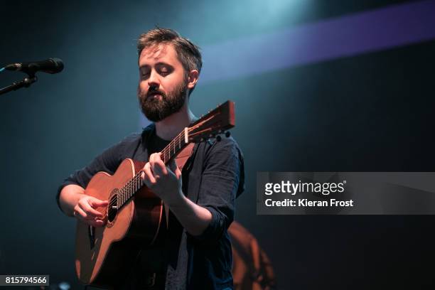 Conor O'Brien of Villagers performs at Longitude Festival at Marlay Park on July 16, 2017 in Dublin, Ireland.