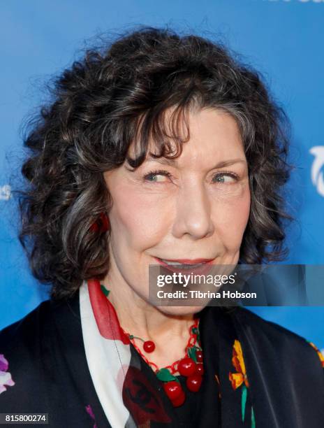 Lily Tomlin attends the 10th annual Oceana SeaChange Summer Party at Private Residence on July 15, 2017 in Laguna Beach, California.