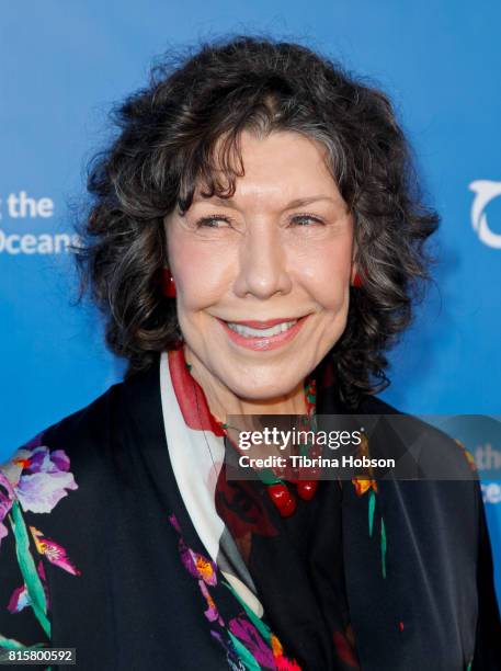 Lily Tomlin attends the 10th annual Oceana SeaChange Summer Party at Private Residence on July 15, 2017 in Laguna Beach, California.