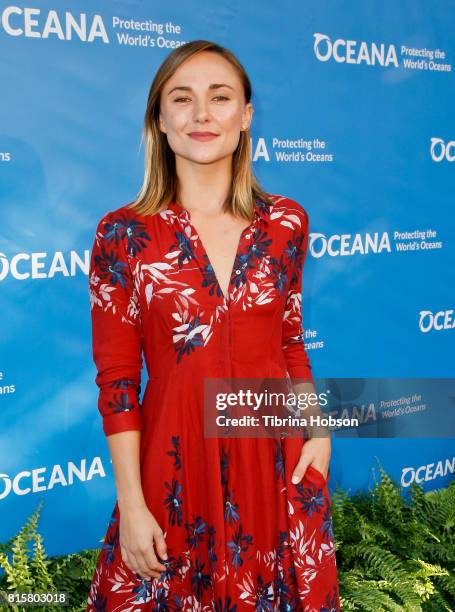 Briana Evigan attends the 10th annual Oceana SeaChange Summer Party at Private Residence on July 15, 2017 in Laguna Beach, California.