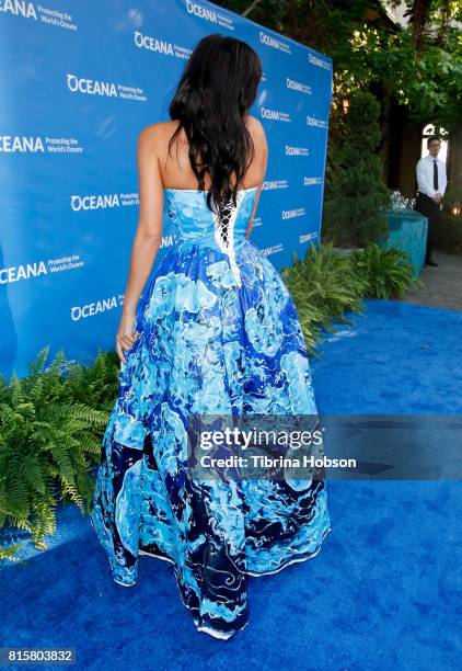 Christina Ochoa attends the 10th annual Oceana SeaChange Summer Party at Private Residence on July 15, 2017 in Laguna Beach, California.