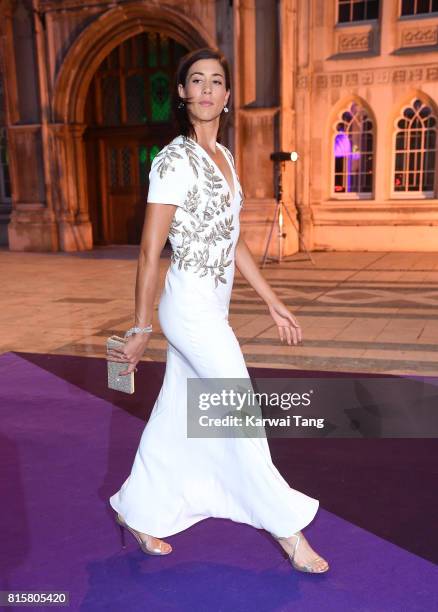 Garbine Muguruza attends the Wimbledon Winners Dinner at The Guildhall on July 16, 2017 in London, England.