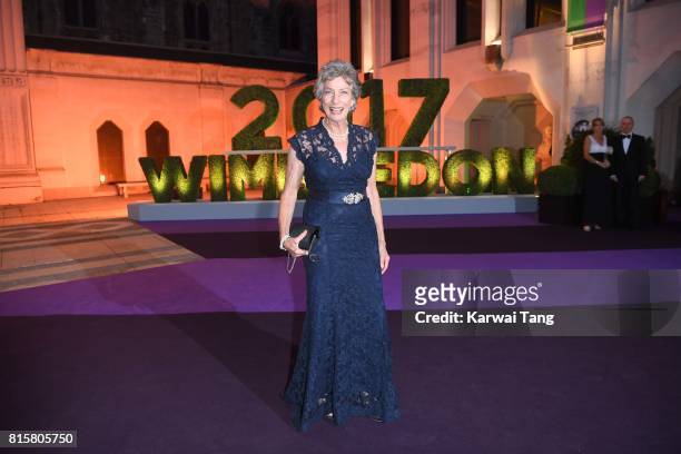 Virginia Wade attends the Wimbledon Winners Dinner at The Guildhall on July 16, 2017 in London, England.
