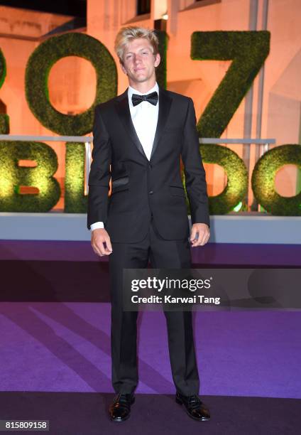 Alejandro Davidovich Fokina attends the Wimbledon Winners Dinner at The Guildhall on July 16, 2017 in London, England.