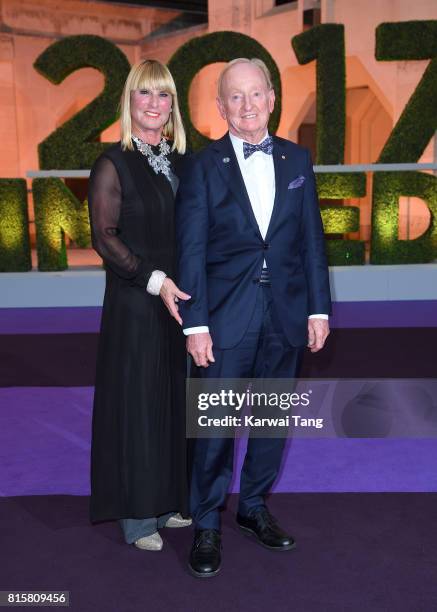 Rod Laver attends the Wimbledon Winners Dinner at The Guildhall on July 16, 2017 in London, England.