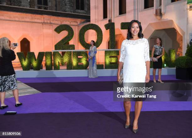 Anne Keothavong attends the Wimbledon Winners Dinner at The Guildhall on July 16, 2017 in London, England.