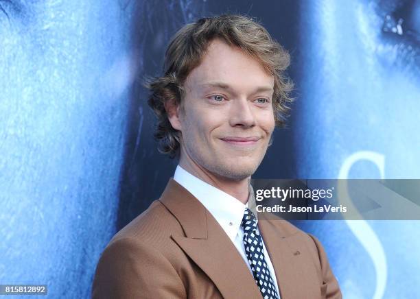 Actor Alfie Allen attends the season 7 premiere of "Game Of Thrones" at Walt Disney Concert Hall on July 12, 2017 in Los Angeles, California.