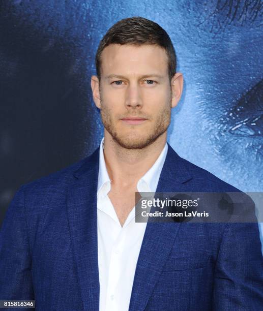 Actor Tom Hopper attends the season 7 premiere of "Game Of Thrones" at Walt Disney Concert Hall on July 12, 2017 in Los Angeles, California.