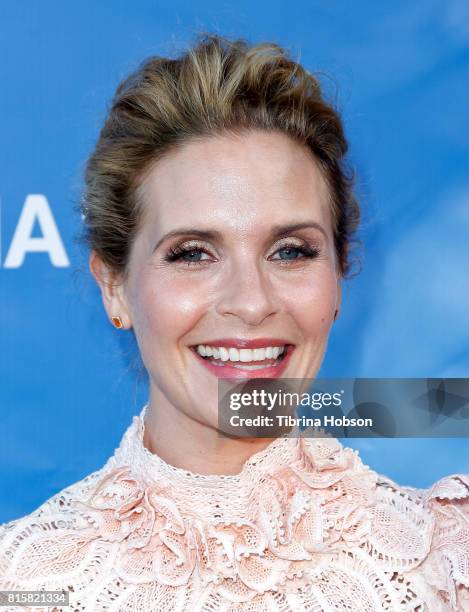 Sally Pressman attends the 10th annual Oceana SeaChange Summer Party at Private Residence on July 15, 2017 in Laguna Beach, California.