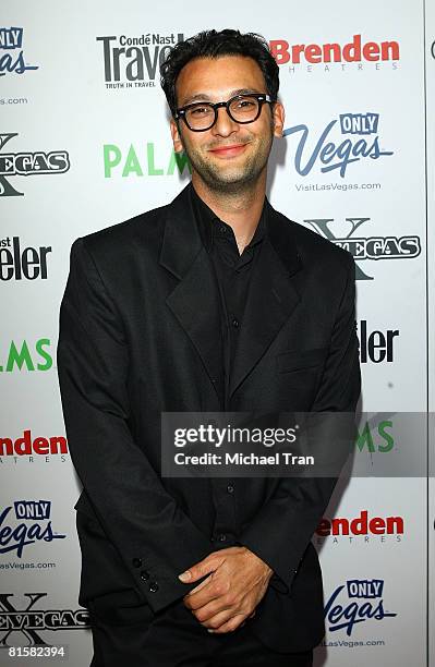 Director Josh Fox arrives at the "Memorial Day" screening during the 2008 CineVegas film festival held at the Palms Casino Resort on June 15, 2008 in...