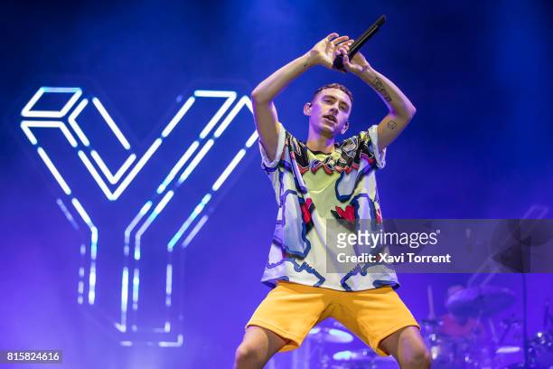 Olly Alexander of Years & Years performs in concert during day 4 of Festival Internacional de Benicassim on July 16, 2017 in Benicassim, Spain.
