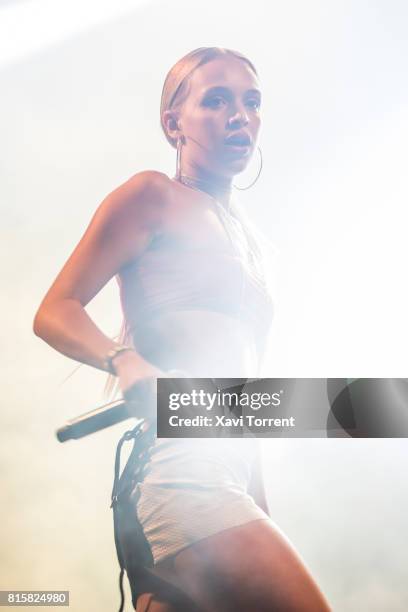 Bad Gyal performs in concert during day 4 of Festival Internacional de Benicassim on July 16, 2017 in Benicassim, Spain.