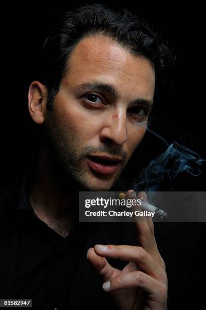 Director Josh Fox of 'Memorial Day' poses for a portrait during the 2008 CineVegas film festival held at the Palms Casino Resort June 15, 2008 in Las...