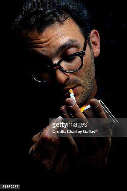 Director Josh Fox of 'Memorial Day' poses for a portrait during the 2008 CineVegas film festival held at the Palms Casino Resort June 15, 2008 in Las...