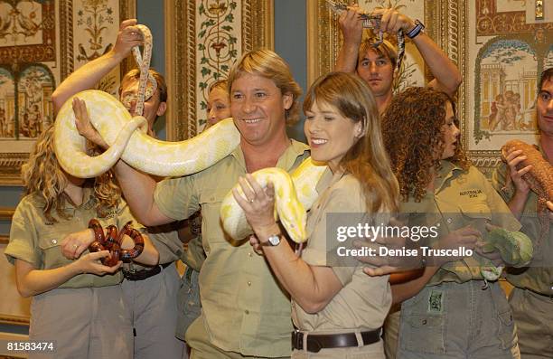 Steve Irwin, The Crocodile Hunter, and Terry Irwin