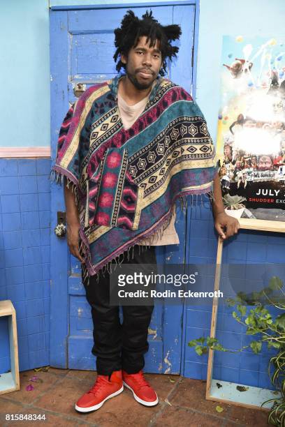 Flying Lotus poses for portrait at the Brainfeeder Film Festival - Show and Tell With George Clinton and Flying Lotus at Cinefamily on July 16, 2017...