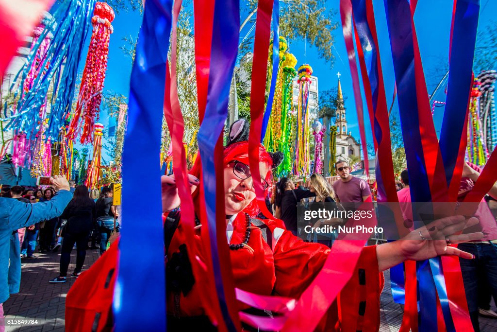 The Tanabata Matsuri (Star Festival) in Sao Paulo