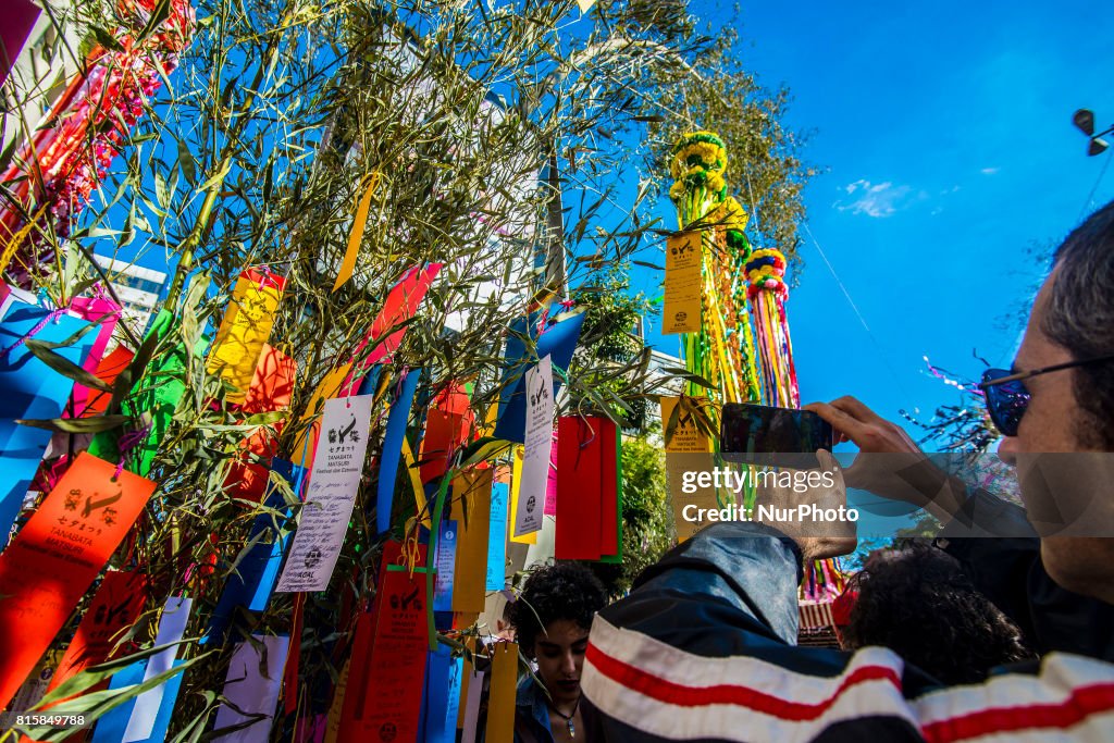 The Tanabata Matsuri (Star Festival) in Sao Paulo