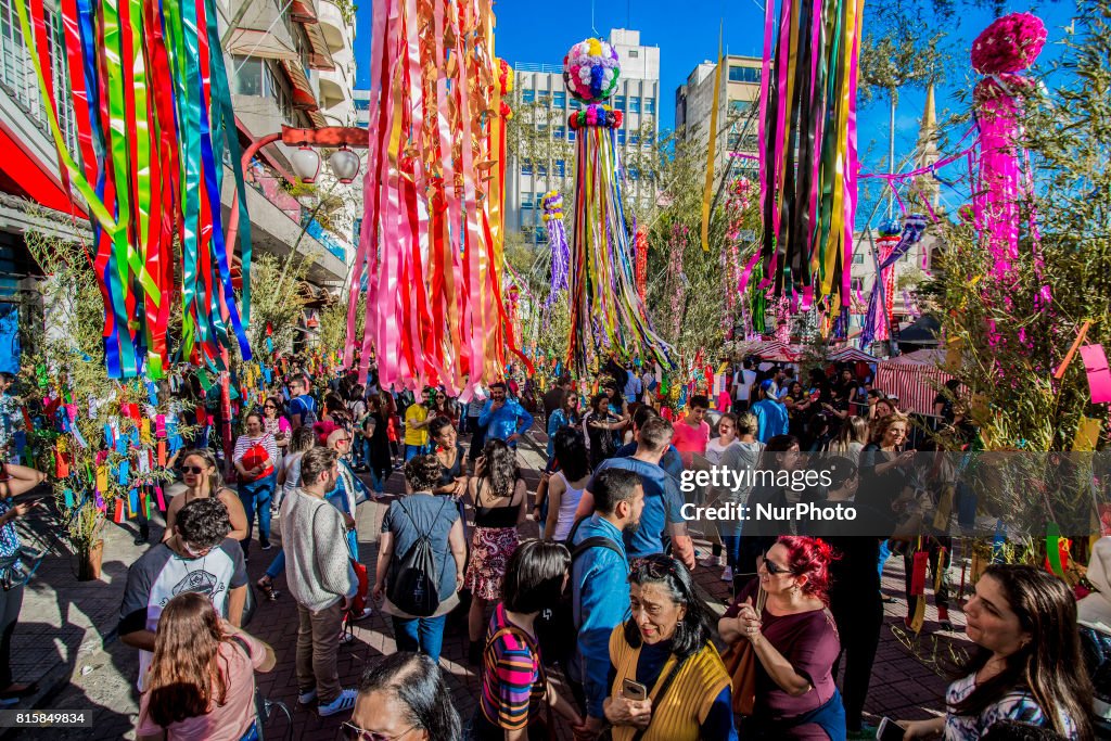 The Tanabata Matsuri (Star Festival) in Sao Paulo