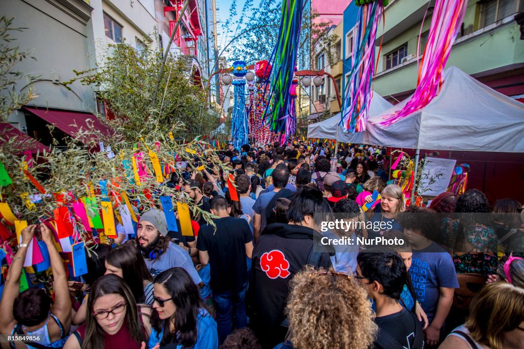 The Tanabata Matsuri (Star Festival) in Sao Paulo