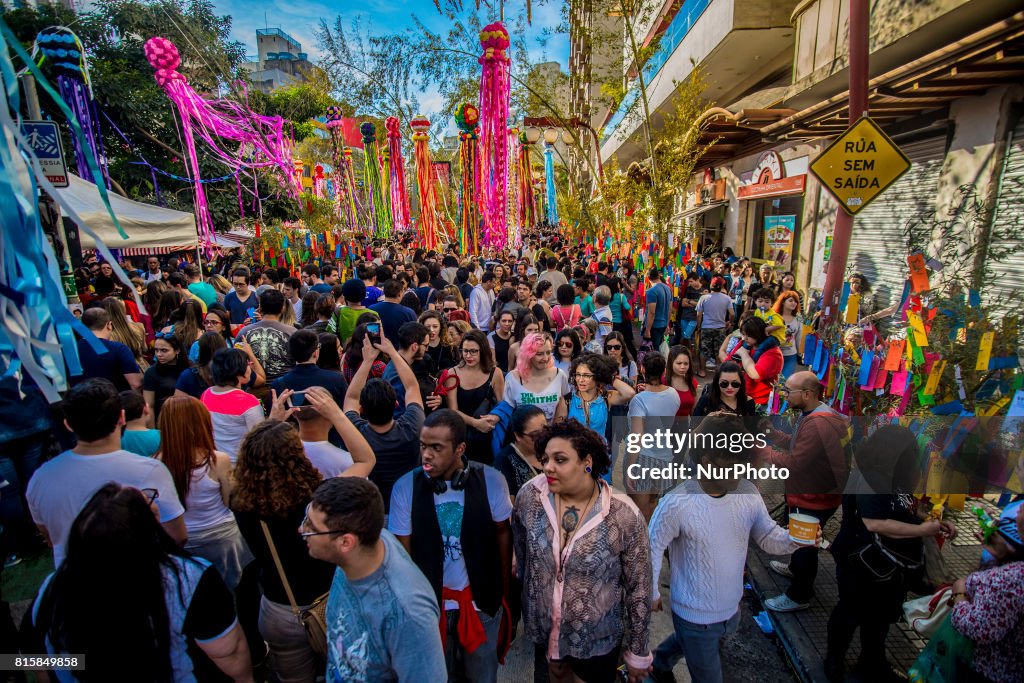 The Tanabata Matsuri (Star Festival) in Sao Paulo