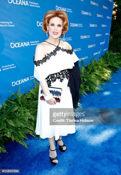 Kat Kramer attends the 10th annual Oceana SeaChange Summer Party at Private Residence on July 15, 2017 in Laguna Beach, California.