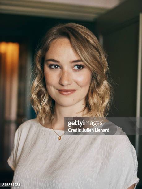 Actress Deborah Francois is photographed for Self Assignment on June 16, 2017 in Cabourg, France.