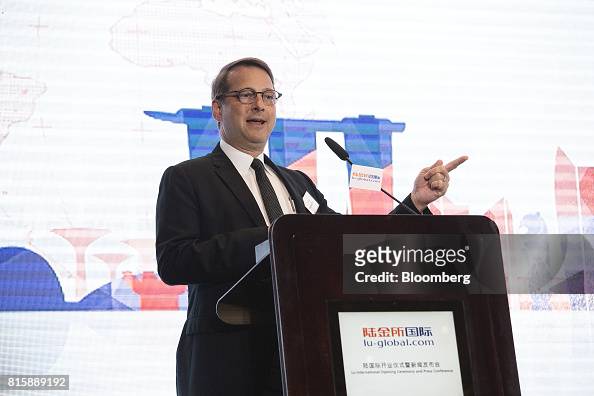 Greg Gibb, chairman and chief executive officer of Shanghai Lujiazui ...