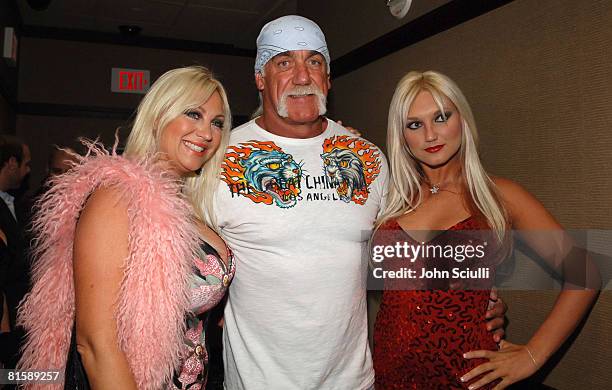 Linda Hogan, Hulk Hogan and Brooke Hogan