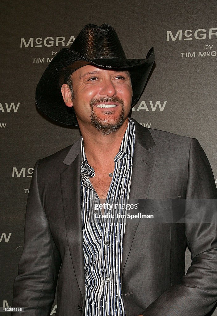 Tim McGraw Launches "McGraw by Tim McGraw" Cologne