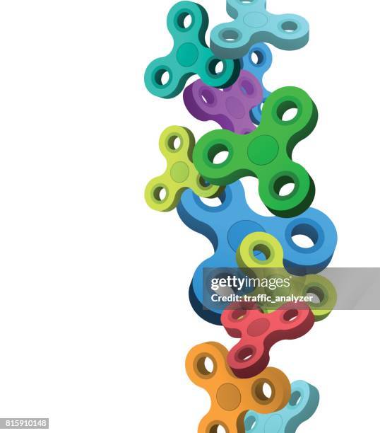 spinners - failed invention stock illustrations