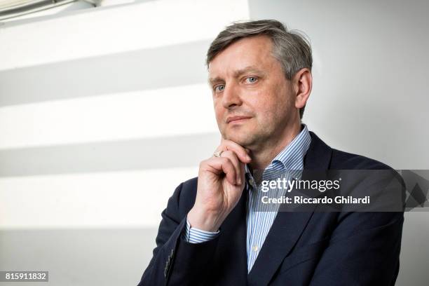 Film Director Sergei Loznitsa is photographed for Self Assignment on May 26, 2017 in Cannes, France.