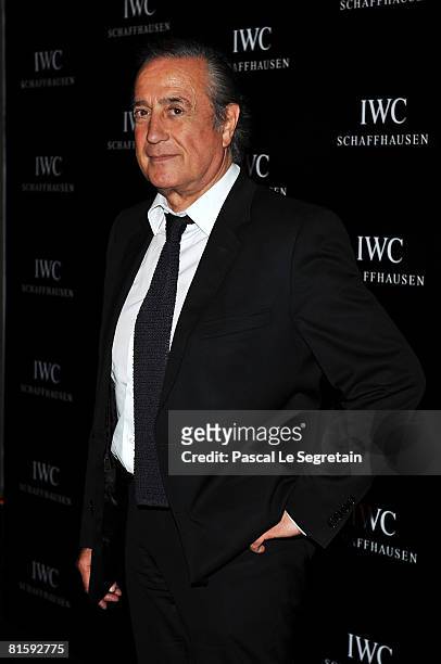 Charles Villeneuve attends the Launch Party for the Ingenieur Automatic Edition Zin?dine Zidane watch, held at Palais de Chaillot, on June 16, 2008...