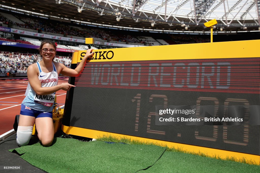 IPC World ParaAthletics Championships 2017 London - Day Four