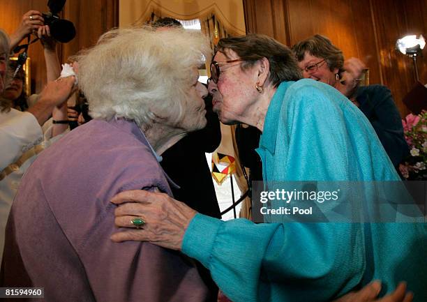 Del Martin Phyllis Lyon And Del Martin Photos and Premium High Res Pictures ...