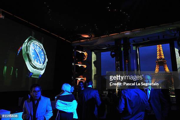 Atmosphere at the Launch Party for the Ingenieur Automatic Edition Zin?dine Zidane watch, held at Palais de Chaillot, on June 16, 2008 in Paris...